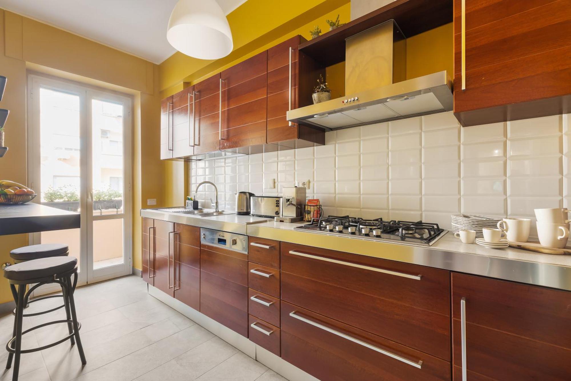 Cozy Gianicolense 3bdr Ferienhaus